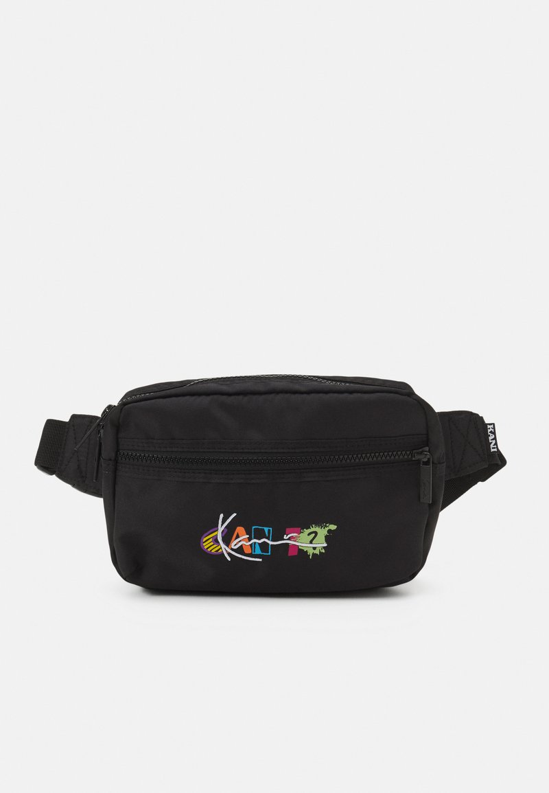 Karl Kani SIGNATURE SCRIBBLE HIP BAG UNISEX - Heuptas - black