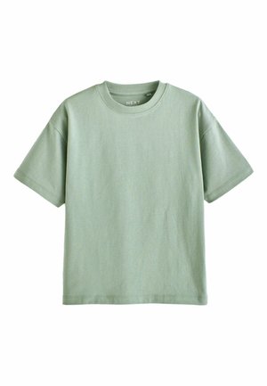 SHORT SLEEVE REGULAR FIT - Lihtne T-särk - mineral