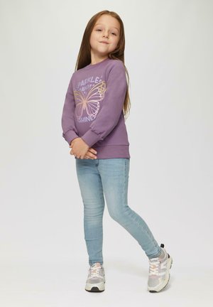 s.Oliver À IMPRIMÉ SCINTILLANT - Felpa - flieder