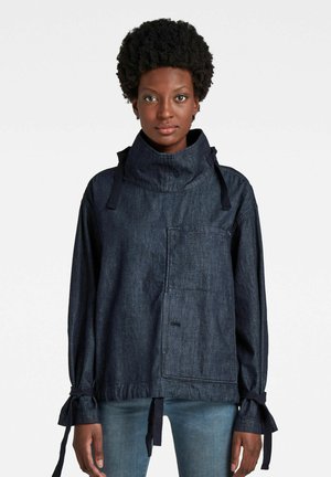 MOCK NECK - Longsleeve - blue denim