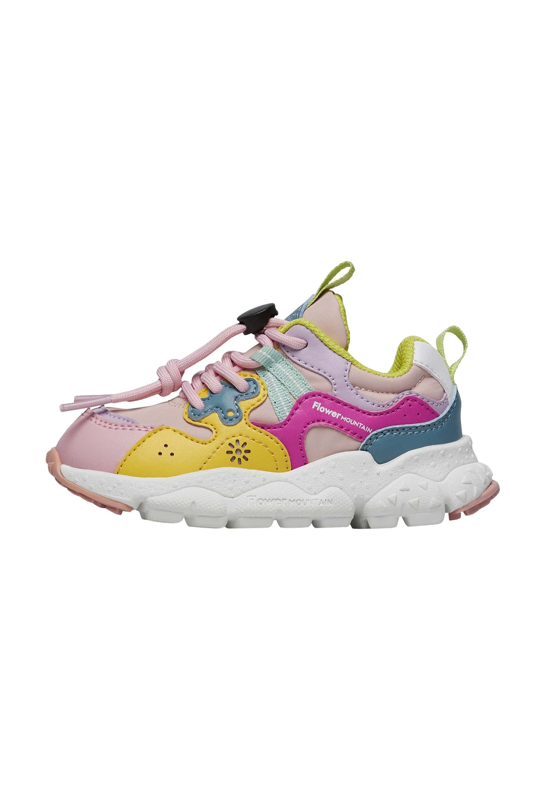 Lappade Girl Flower Bunt-Braun First Hike Shoe