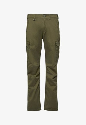 s.Oliver, HOSE CHICAGO - Cargobroek - olivgrün