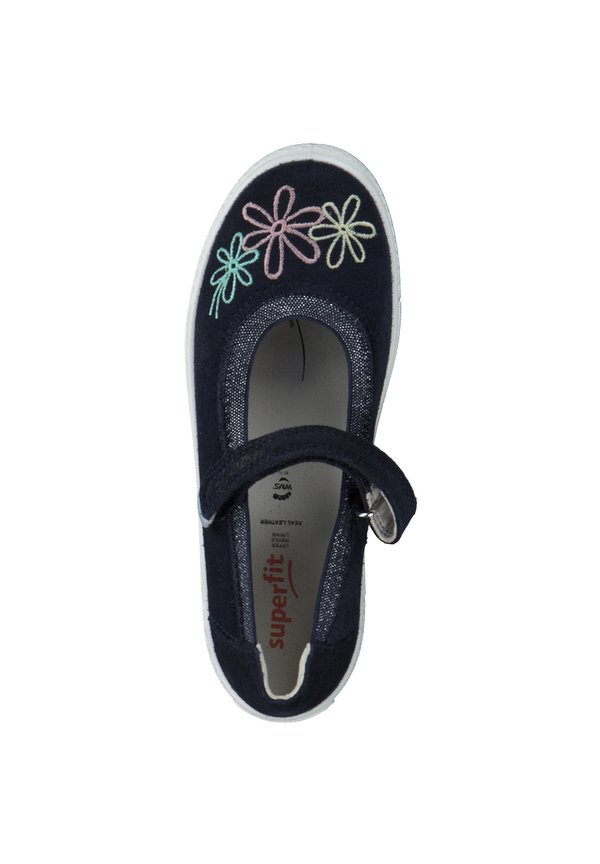TENSY – Riemchenballerina – blau