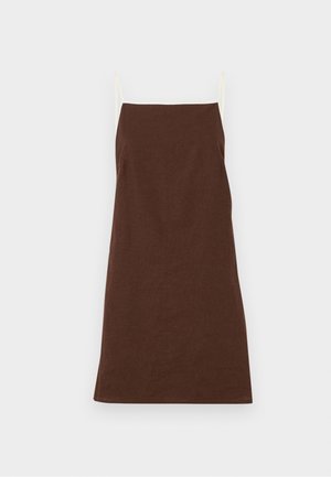 Abercrombie & Fitch Linen-Blend Apron Mini Dress - Kasdienė suknelė - multi colored