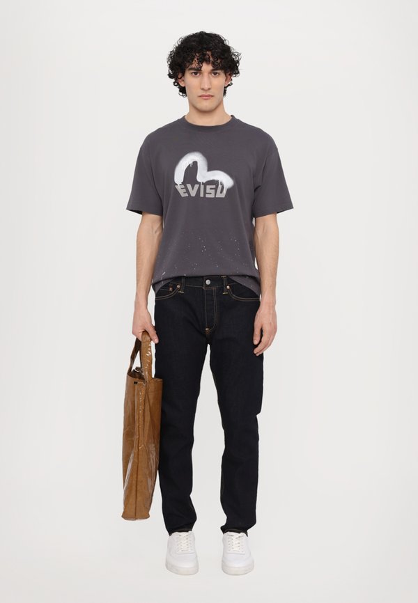 SEAGULL PRINTED POCKET - Straight leg jeans - indigo4