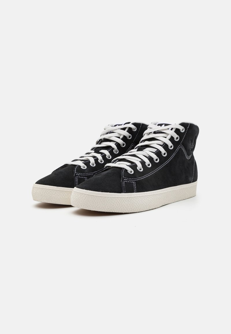 Adidas Originals Stan Smith Mid Unisex - High-Top Trainers - Core Black/Core  White/Black - Zalando.Co.Uk