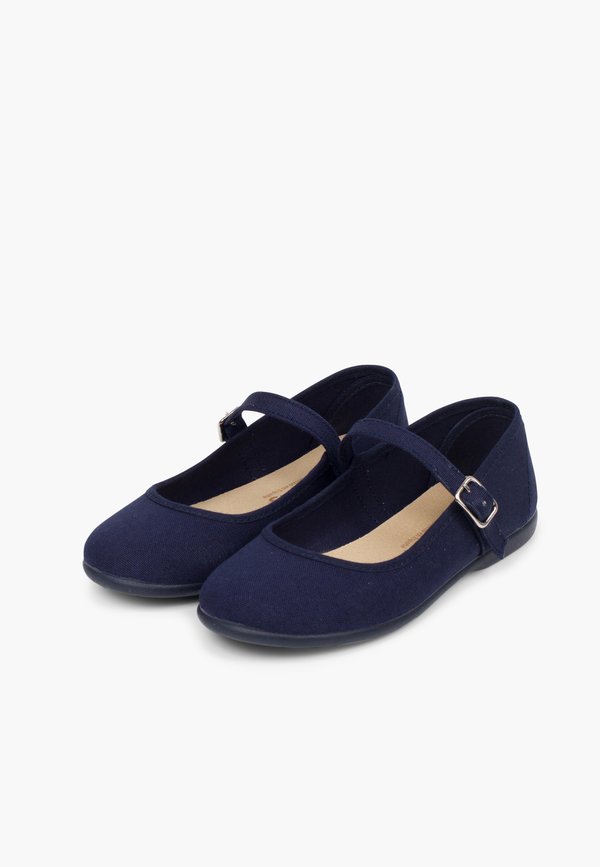 MERCEDITA CIERRE HEBILLA – Riemchenballerina – azul marino