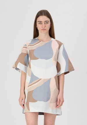 LIKI KAMELIA - Denné šaty - light rose/brown/grey
