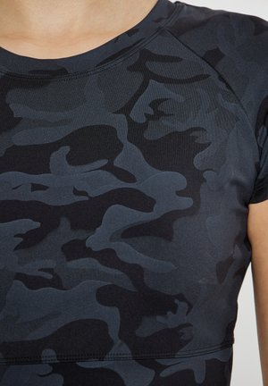 Print T-shirt - schwarz