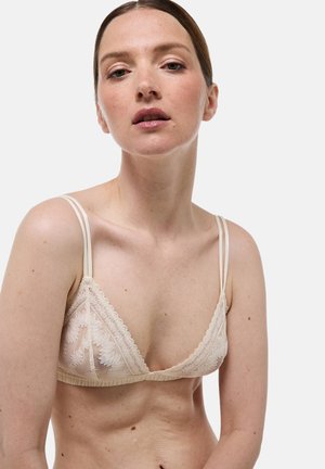 Soutien-gorge triangle - shantung