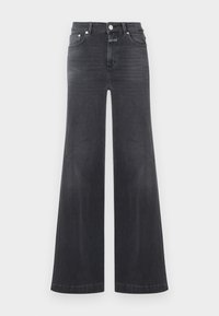 GLOW UP - Wide leg - dark grey