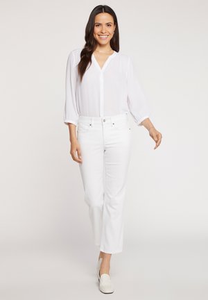 MARILYN ANKLE - Vaqueros slim fit - optic white