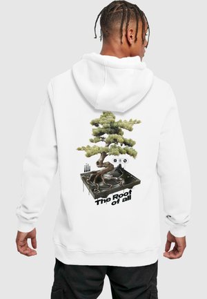 Mister Tee ROOT OF ALL  - Džemperis su gobtuvu - white