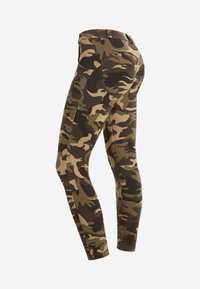 Freddy PUSH UP WR.UP 7/8 CAMOUFLAGE - Leggings - marrone mimetico