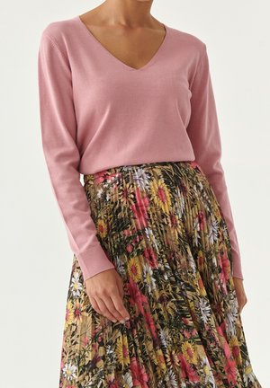 Striktrøje - light pink