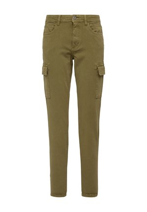 QS, Pantalon cargo - olivgrün