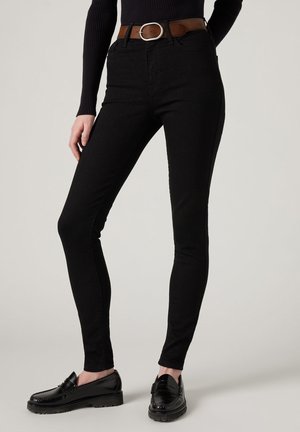 Levi's® 720 HIRISE SUPER SKINNY - Vaqueros pitillo - black galaxy