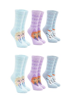 Disney FROZEN ANNA ELSA PART OF 6 - Socks - mehrfarbig