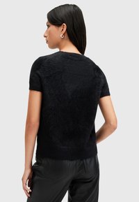AllSaints REBEL - T-shirt basic - black