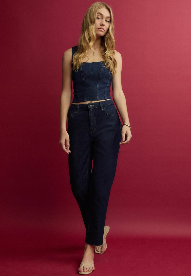 Next SEAMED - REGULAR FIT - Blusa - rinse