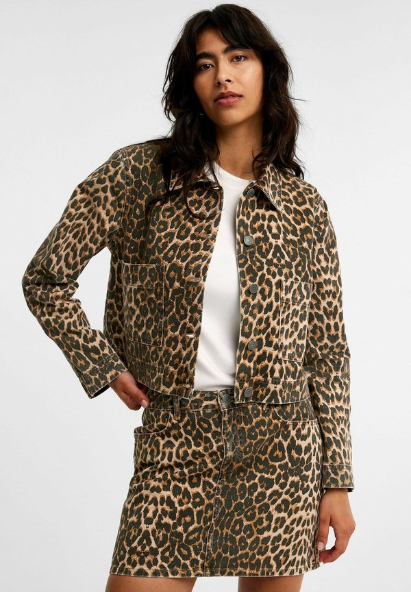 MÖNSTRAD - Jeansjacke - beige