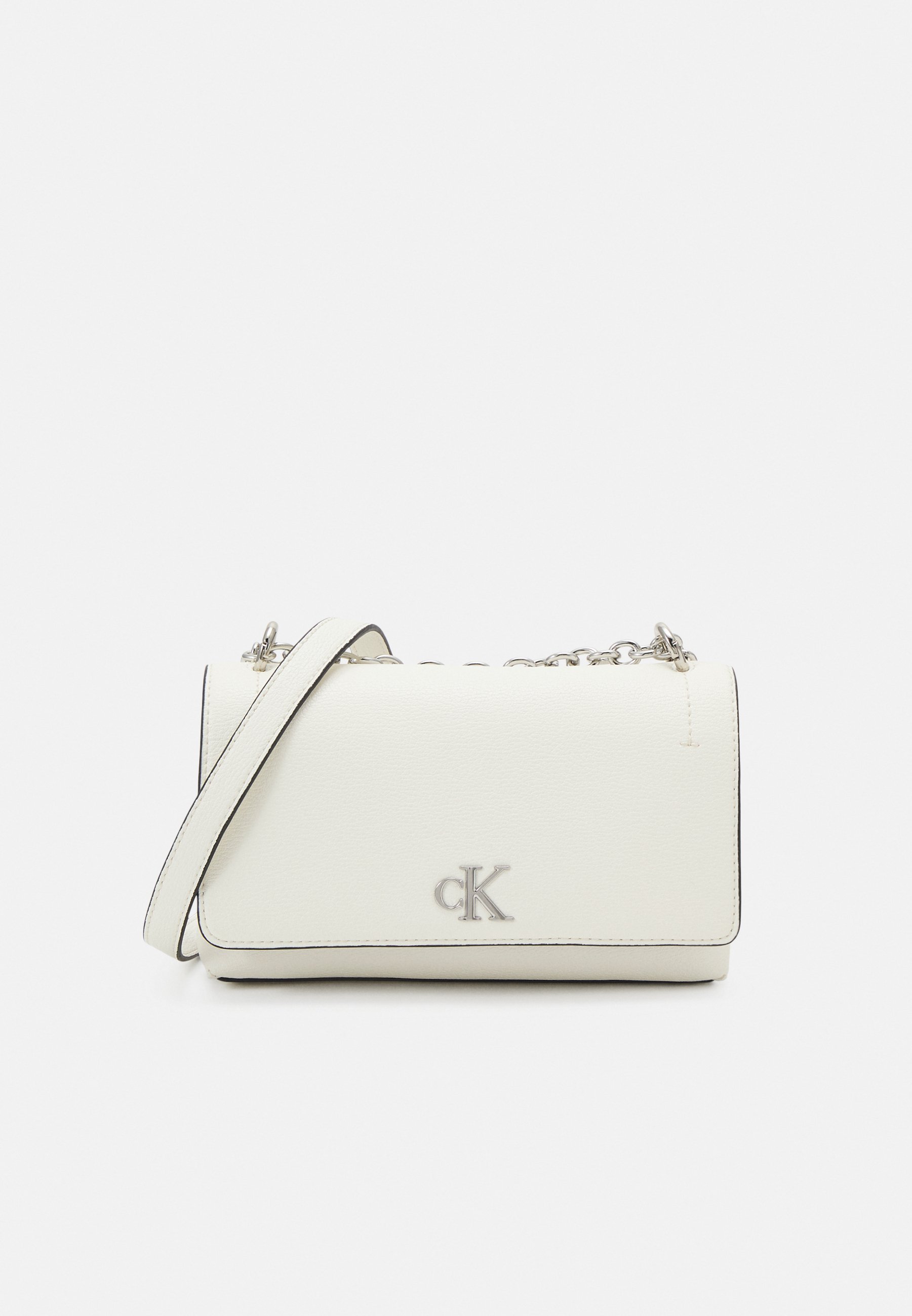 Calvin Klein Jeans MINIMAL MONOGRAM FLAP - Cross body bag Calvin Klein Jeans MINIMAL MONOGRAM FLAP - Cross body bag