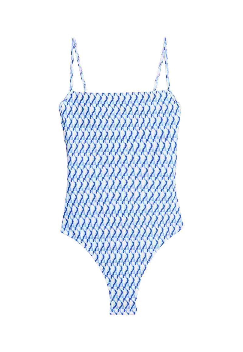 OAMENXI OAMEXNI Costume da Bagno Dimagrante Estate Spiaggia Costume Intero Un Pezzo Alta Vita
