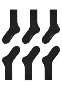 Airport 3-Pack - Calze - anthracite melange