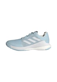 adidas Performance - CRAZYFLIGHT - Volleyballschuh - ice blue   cloud white   bright red Thumbnail-Bild 1