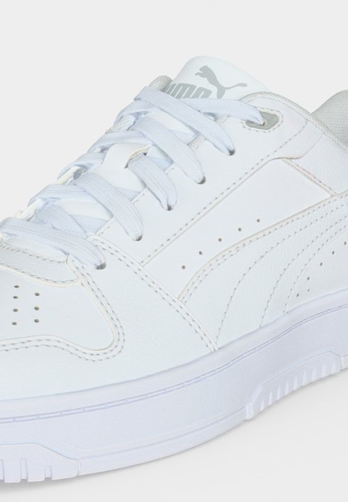 PUMA REBOUND SLAM JR UNISEX - Trainers - white/cool light gray — photo 7