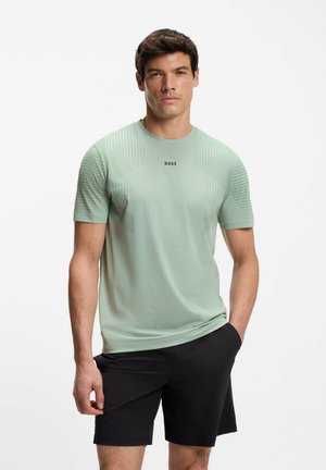 ACTIVE PUSH - T-Shirt print - open green seventeen