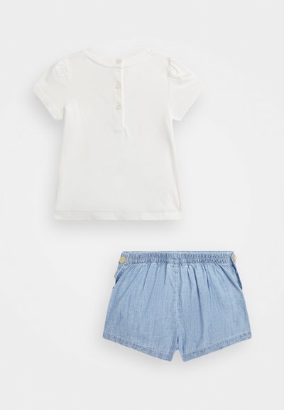 Polo Ralph Lauren POLO BEAR COTTON TEE & SHORT SET - Shorts - deckwash white