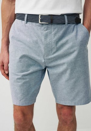 BELTED OXFORD - REGULAR FIT - Shortsit - blue