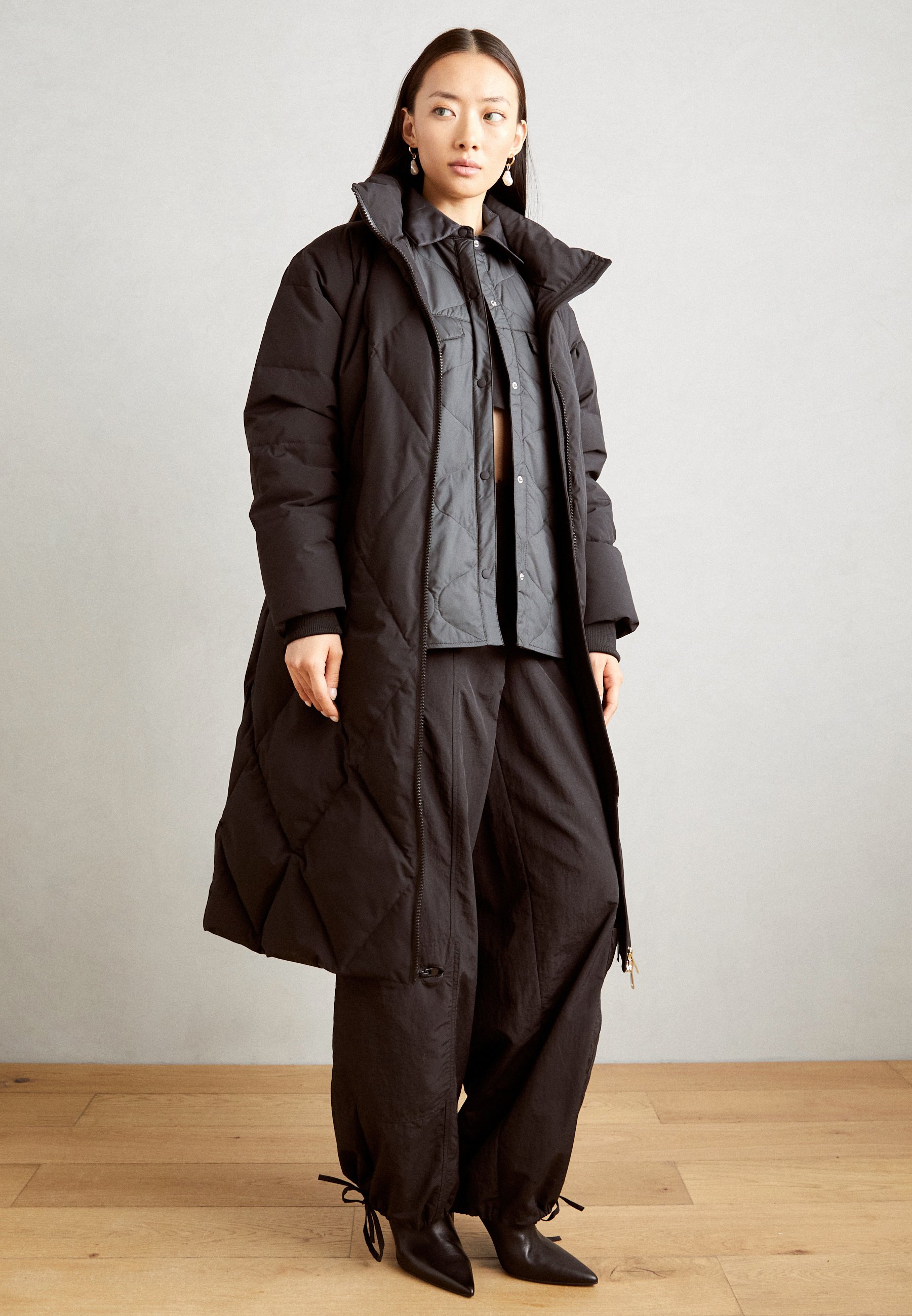 特価！Ralph Lauren Diamond-Quilted Down Funnelneck Maxicoat Diamond-Quilted Down Funnelneck Maxicoat