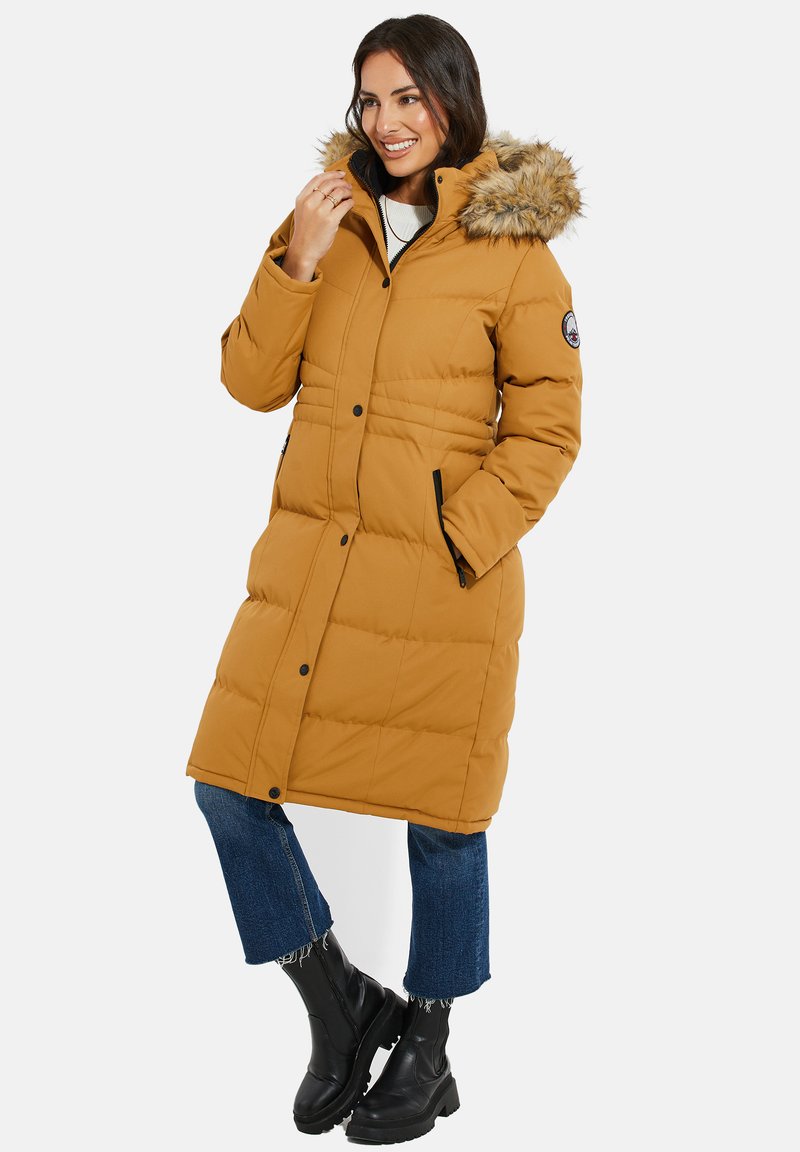 Threadbare ARNIE Žieminis paltas yellow/geltona Zalando.lt