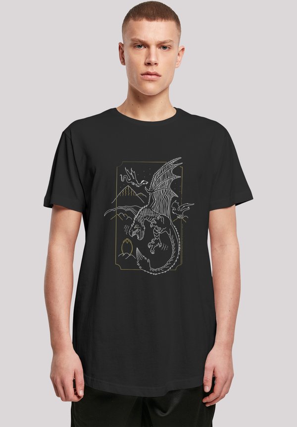 HARRY POTTER DRAGON LINE ART - T-Shirt print