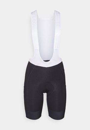 Le Col WOMENS ARC CARGO  - Bib shorts - black