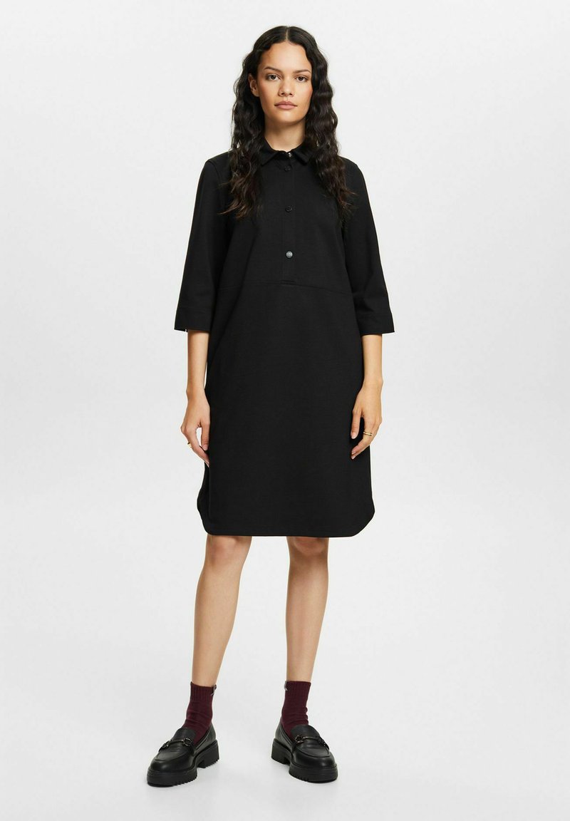 Esprit Shirt dress black Zalando.co.uk
