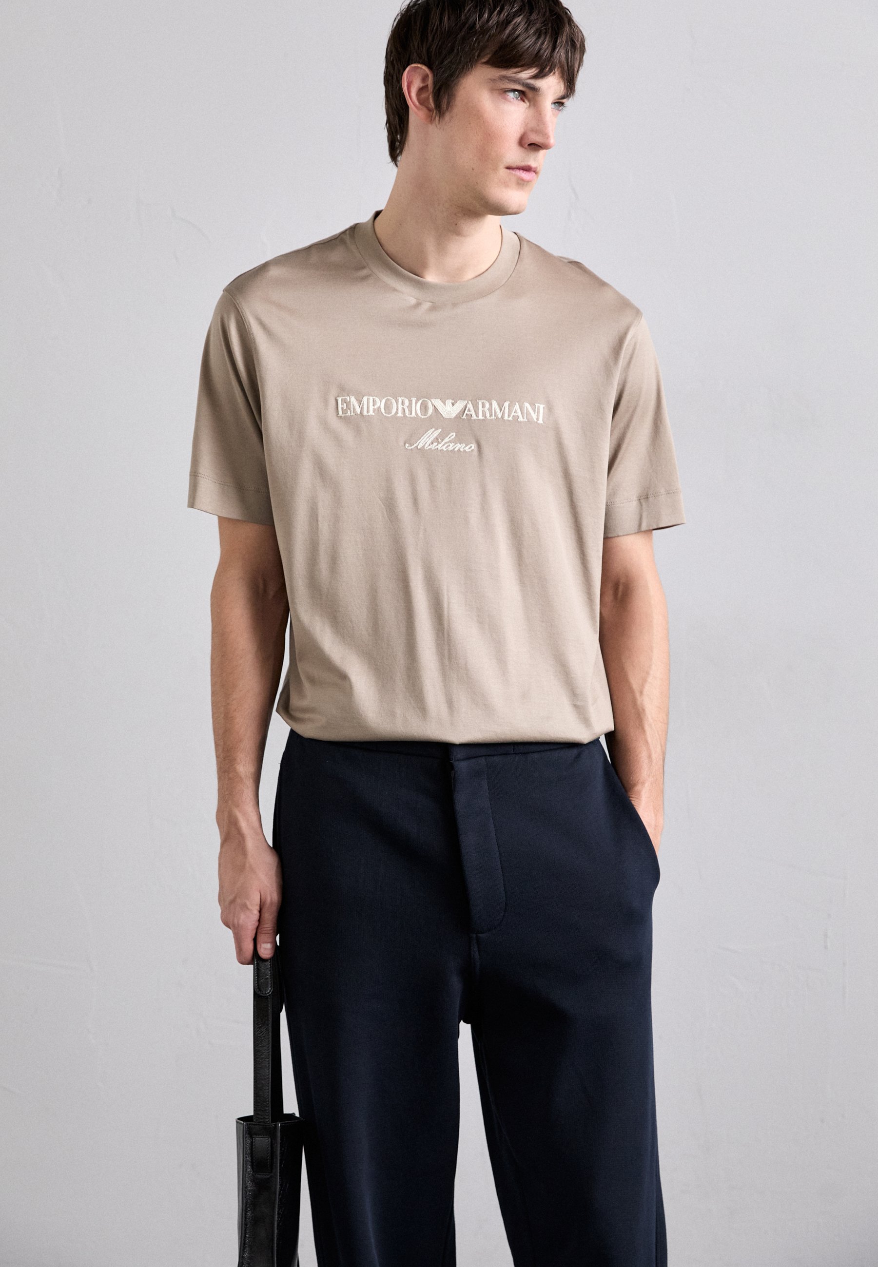 Emporio Armani Trousers - iconico blue navy/dark blue - Zalando.co.uk