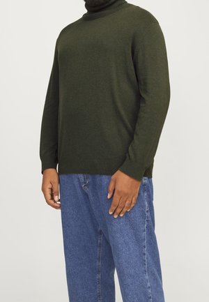 Jersey de punto - dark green