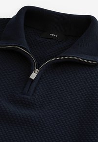 Next ZIP NECK - Džemperis - navy blue