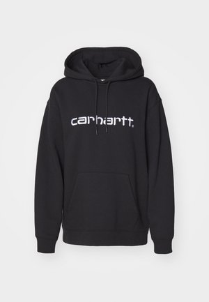 Carhartt WIP, Jersey con capucha - black / white