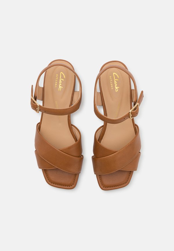 SERINA CROSS - Sandals - tan4