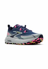 Brooks CASCADIA 18 - Zapatillas de trail running - oceana pearl blue pink