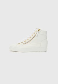 High-top trainers - white/oro