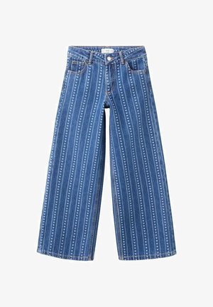 KID TEEN - Kavbojke na trapez - dark blue