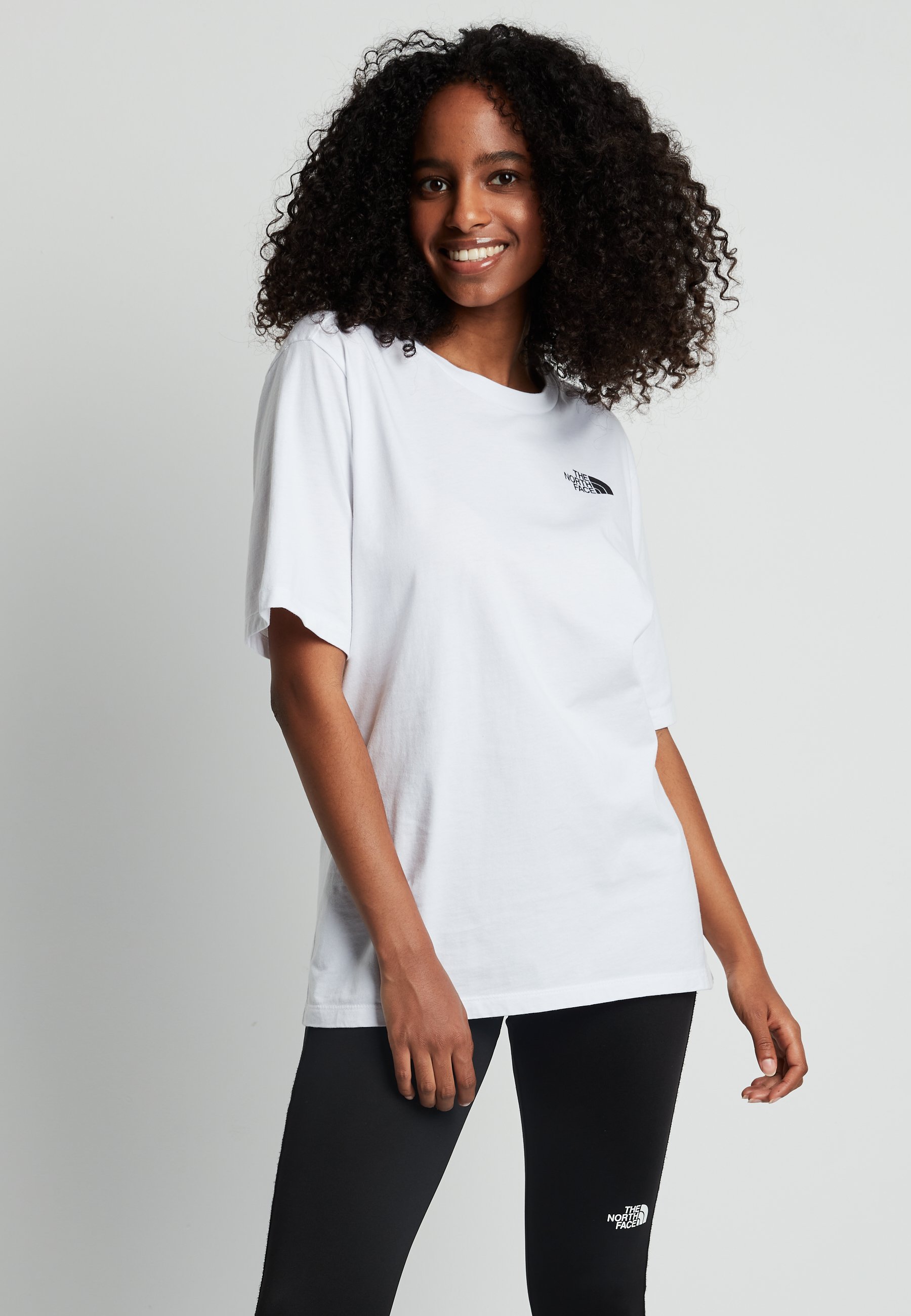 north face white t shirt women's