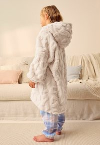 Next JACQUARD  REGULAR FIT - Peignoir - cream