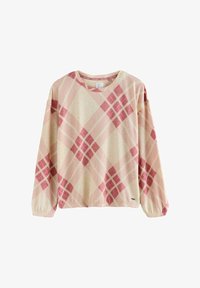 Vybráno, pink argyle