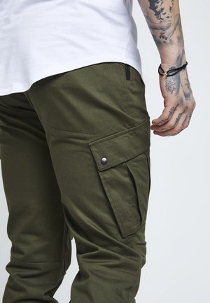 Pantalon cargo - khaki